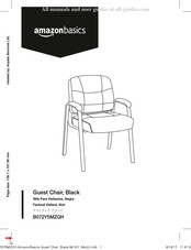 AmazonBasics B072Y5MZQH Mode D'emploi