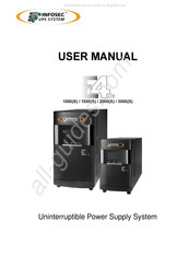 INFOSEC UPS SYSTEM E4LCD2000S Mode D'emploi