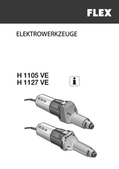 Flex H 1105 VE Notice D'instruction D'origine