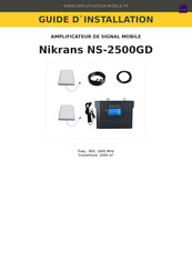 Nikrans NS-2500GD Guide D'installation