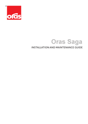 Oras Saga 3907FH Guide D'installation Et D'entretien