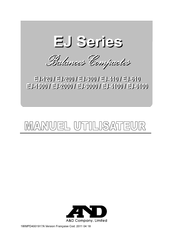 A&D EJ Serie Manuel De L'utilisateur
