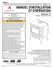 ambiance AMB9000-1 Manuel D'installation Et D'opération