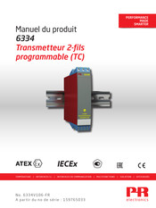 PR electronics 6334 Manuel Du Produit