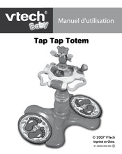 VTech baby Tap Tap Totem Manuel D'utilisation