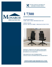 Monarch Specialties I 7300 Instructions D'assemblage