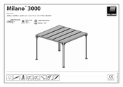Palram Canopia Milano 3000 Instructions De Montage