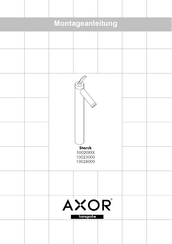 Hansgrohe AXOR Starck 10023000 Instructions De Montage