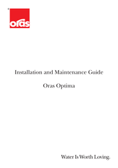 Oras Optima 7140 Guide D'installation Et D'entretien