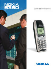 Nokia 6360 Guide De L'utilisation