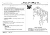 Night & Day Furniture Ginger D623432 Instructions Pour L'assemblage