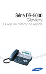 Samsung DS-5000 Série Guide De Référence Rapide