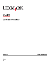 Lexmark 6500e Guide De L'utilisateur