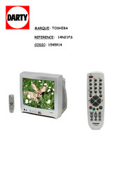 Toshiba 14N21FS Manuel De L'utilisateur