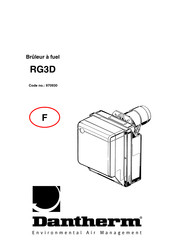 Dantherm RG3D Mode D'utilisation