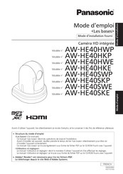 Panasonic AW-HE40HWP Mode D'emploi