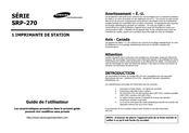 Samsung SRP-270D Guide De L'utilisateur