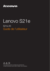 Lenovo S21e-20 Guide De L'utilisateur