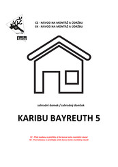 Karibu BAYREUTH 5 Notice De Montage
