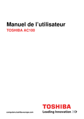 Toshiba AC100 Manuel De L'utilisateur