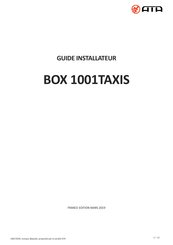 ATA BOX 1001TAXIS Guide D'installation