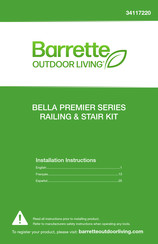 Barrette Bella Premier Serie Instructions D'installation