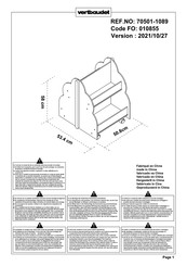 Vertbaudet 70501-1089 Instructions De Montage