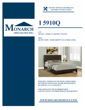 Monarch Specialties I 5910Q Instructions D'assemblage