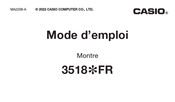 Casio 3518 Mode D'emploi