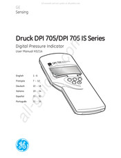 GE Druck DPI 705 Serie Mode D'emploi