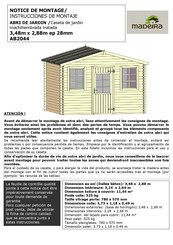 Madeira AB2044 Notice De Montage