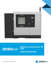 Stratasys Fortus F900 Guide D'utilisation