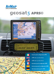 AvMap Geosat 5 blu APRS Instructions