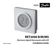 Danfoss RET2000 M Guide D'installation
