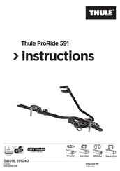 Thule 591018 Instructions