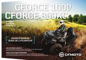 CF MOTO CFORCE 800XC Guide De L'utilisateur