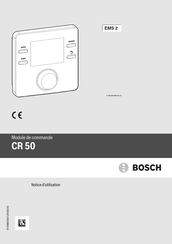 Bosch CR 50 Notice D'utilisation