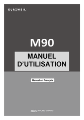 Kurzweil M90 Manuel D'utilisation