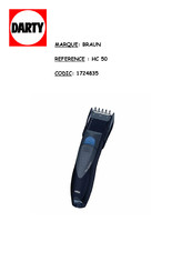 Braun HairPerfect HC 20 Mode D'emploi