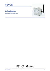 Novus AirGate-Modbus Manuel D'instructions