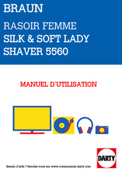 Braun Silk-epil LS 5560 Manuel D'utilisation