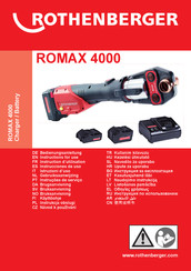 Rothenberger 1200001764 Instructions D'utilisation