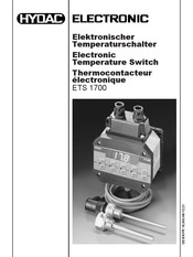 HYDAC ELECTRONIC ETS 1700 Mode D'emploi