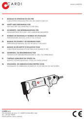 Cardi 10536607 Manuel De Sécurité Et D'utilisation