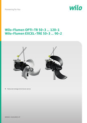 Wilo Flumen OPTI-TR 50-3 Serie Notice De Montage Et De Mise En Service