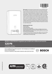 Bosch 520-PN-L Mode D'emploi