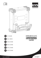 GYS GYSFLASH 32.12 PL Manuel D'utilisation
