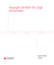 Keysight Technologies 34450A 5.5 Digit Guide Rapide