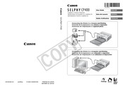 Canon SELPHY CP400 Guide D'utilisation
