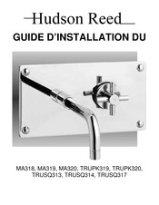 Hudson Reed TRUSQ313 Guide D'installation